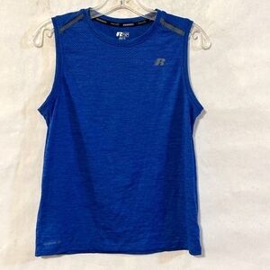 Russell Athletic Sleeveless Workout Training Tee Tank Top